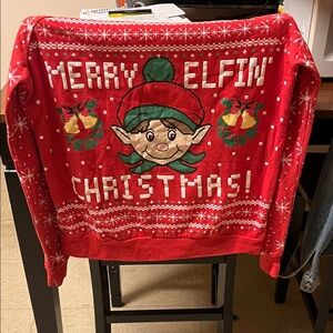 Unisex Freeze Red Holiday Sweater